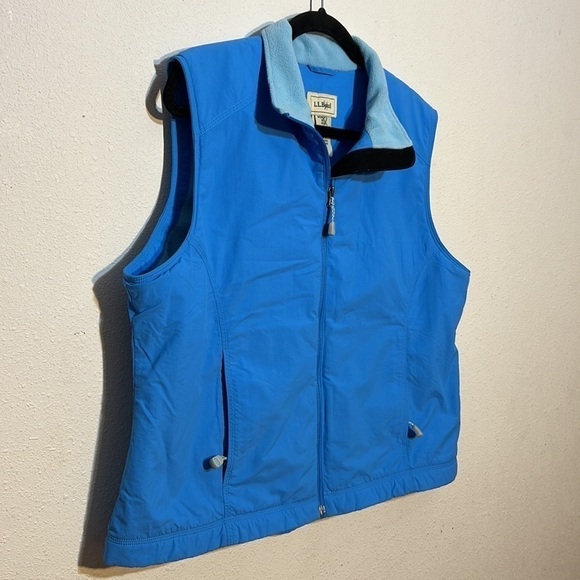 L.L.Bean Womens Fleeced Winter Ski Vest Nylon Shell Size XL - Picture 3 of 10